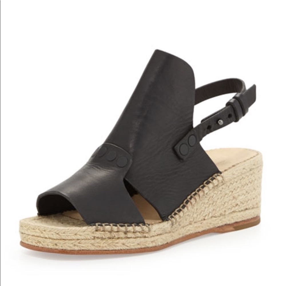 Rag and Bone Sayre II Espadrille in Black Sz 41